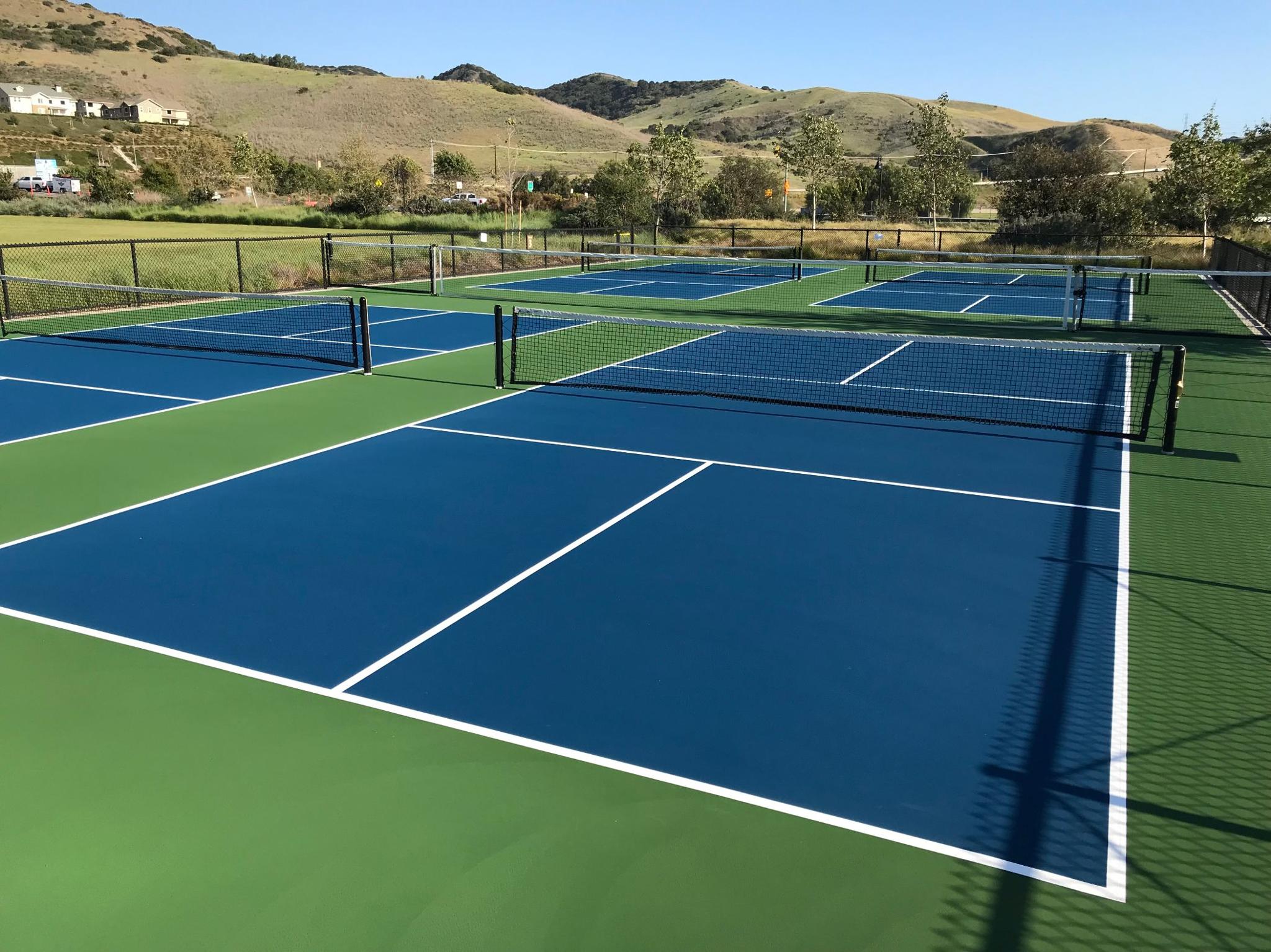 Pickleball courts